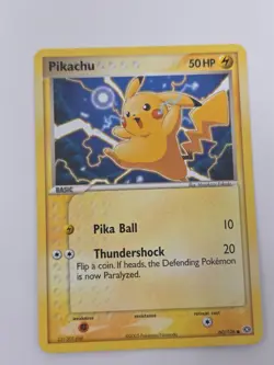 2005 Pokemon Pikachu 60/106 EX Emerald Lightning-Type Card by Masakazu Fukuda - Image 1