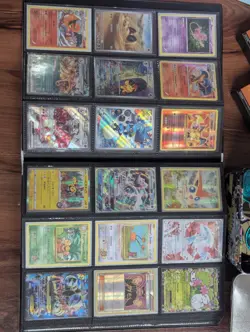Pokemon Card Collection Assorted Cards with Binder. Charizard Mewtwo Rare Cards! - Image 3