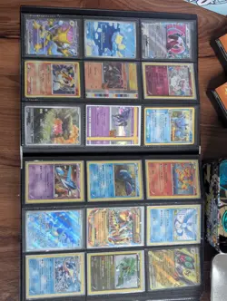 Pokemon Card Collection Assorted Cards with Binder. Charizard Mewtwo Rare Cards! - Image 4