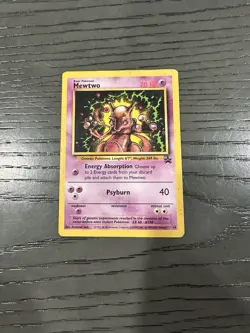 Pokemon Mewtwo 14/53 Wotc Promo Regular 70 HP Basic Card English - Image 2