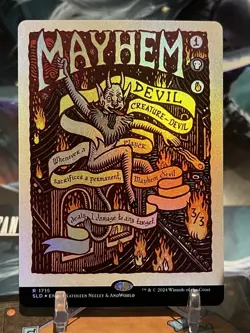 MTG | Mayhem Devil ✨FOIL✨ [Secret Lair] - Image 1