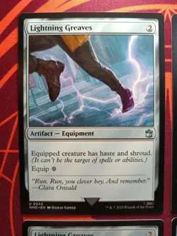 Lightning Greaves (NM) Artifact Haste Shroud MTG Discount: 5+ Magic Singles - Image 3