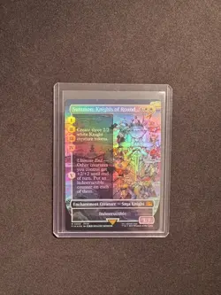 Summon: Knights of Round (Borderless 359) (Foil) - NM - FINAL FANTASY - Image 2