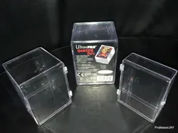 Pokemon Cards ULTRA PRO HINGED & 2-PIECE SLIDER PLASTIC STORAGE BOXES FOR TCG - Image 4