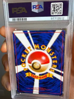 Sabrina's Gaze Japanese Yamabuki City 1999 Pokemon PSA 10 - Image 2