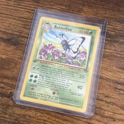 Pokemon TCG Butterfree Jungle 33/64 1st Edition Uncommon LP - Image 3