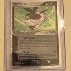 Pokemon TCG Shiftry ex EX Power Keepers 97/108 Holo Ultra Rare 140HP English - Image 1