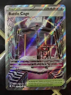 2025 POKEMON PHANTASMAL FLAMES BATTLE CAGE 116/094 ULTRA RARE - Image 1
