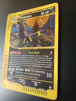 Pokemon ENG Umbreon Regular Holo Aquapolis H29/H32 No Charizard Skyridge Crystal - Image 3