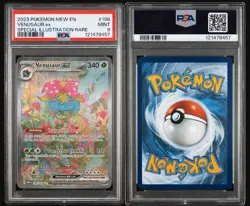 Pokemon TCG Scarlet & Violet 151 Venusaur ex #198/165 SIR Mint PSA 9 - Image 3
