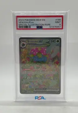 Pokemon TCG Scarlet & Violet 151 Venusaur ex #198/165 SIR Mint PSA 9 - Image 4