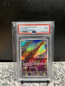 Pokemon Drowzee Illustration Rare Holo SV01 Scarlet Violet 210/198 PSA 9 English - Image 1