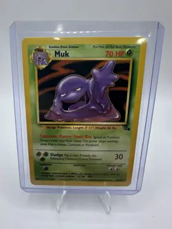 Muk 28/62 - Fossil - Vintage 1999 - Pokemon TCG - Image 3
