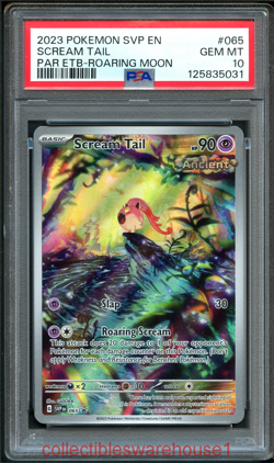 Pokemon Promo Scream Tail 065 PSA 10 - Image 1