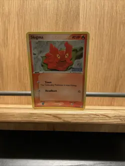 Pokemon TCG Slugma EX Unseen Forces 73/115 Reverse Holo Common - Image 1
