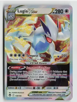 Pokemon - Lugia VSTAR - 139/195 SWSH12: Silver Tempest - Ultra Rare - NM - Image 1