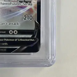 Genesect V 185/264 HOLO RARE Pokemon TCG Fusion Strike CGC 9 MINT NO SCRATCHS - Image 4