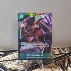 Dracule Mihawk (Illustration Box Vol.4) ST12-003 One Piece Promotion Cards Foil - Image 1