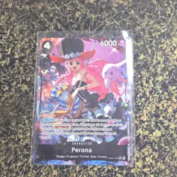 Bandai Perona EB03-045 Blocker 6000 Power 4 Cost One Piece Heroines Edition Card - Image 1