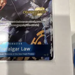 One Piece TCG Trafalgar Law ST03-008 (Championship 2024 Event Pack) Promo (c) - Image 4
