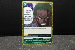 Luffy Is The Man Who Will Be The King of the Pirates!!! Rare Event OP12-038 - Image 1