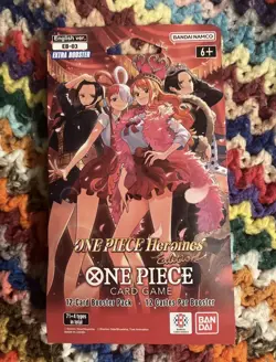 ONE PIECE Card Game EB-03 Heroines Sleeved Booster Pack LOT of 10 NEW Sealed - Image 3