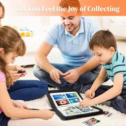 Football Trading Card Binder Sports Collectible Game 400 Cards 4Pocket Album TCG - Image 5