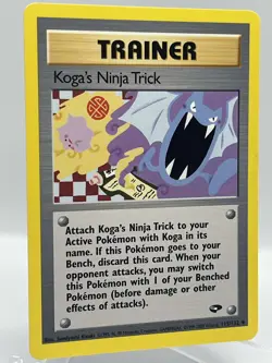 Kogas Ninja Trick 115/132 Gym Challenge Non Holo WotC Vintage Pokemon TCG Card - Image 2