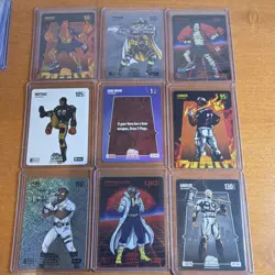 Bo Jackson Battle Arena 9 Brawl Cards Lot First & 2026 Edition Foil Rookie - Image 1