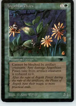 Argothian Pixies - Antiquities - HP - Magic MtG - Image 1