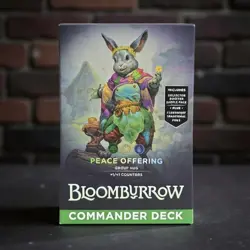 Bloomburrow Commander Deck - Peace Offering MTG Brand New Sealed Free Shipping - Image 1