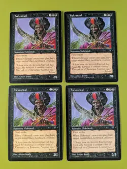 Nekrataal x4 Visions 4x Playset Magic the Gathering MTG - Image 1