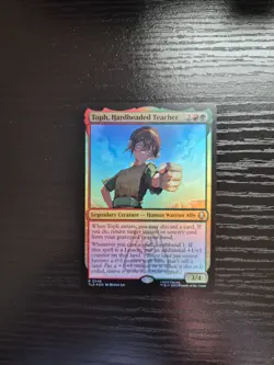 MTG Avatar: The Last Airbender - Toph, Hardheaded Teacher #246 - Rare FOIL - Image 1