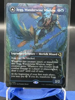Sygg, Wanderwine Wisdom // Sygg, Wanderbrine Shield Borderless ecl 288 - Image 1