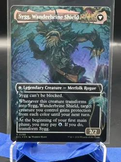 Sygg, Wanderwine Wisdom // Sygg, Wanderbrine Shield Borderless ecl 288 - Image 2