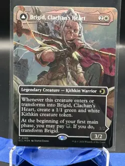 MTG: Lorwyn Eclipsed, Brigid, Clachan's Heart / Brigid Doun's Mind - Borderless - Image 1
