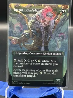 MTG: Lorwyn Eclipsed, Brigid, Clachan's Heart / Brigid Doun's Mind - Borderless - Image 2