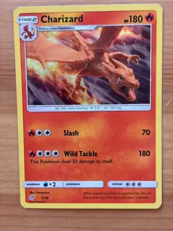 Charizard 5/18 Holo LP - Detective Pikachu 2019 - Pokemon TCG - Image 1