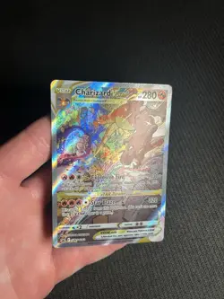 Pokemon TCG Charizard VSTAR SWSH262 Sword & Shield Promo Cards Holo LP - Image 5