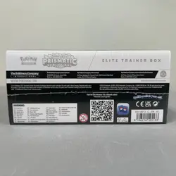 *HAS RIP* Pokemon TCG S&V Prismatic Evolutions ETB Elite Trainer Box *READ* - Image 5