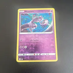 Mewtwo 056/172 Rare Reverse Holo 2022 Pokemon Brilliant Stars Near Mint - Mint - Image 1