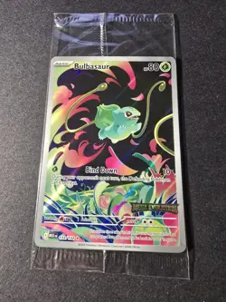 Pokemon TCG Bulbasaur 133/132 Mega Evolution SEALED Stamped Promo - Image 1