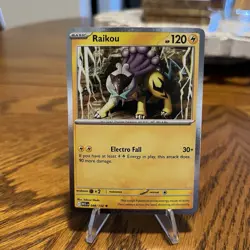 Pokemon Raikou - (Cosmos Holo) 048/132 Me01: Mega Evolution Promo - Image 1