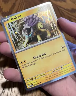 Pokemon Raikou - (Cosmos Holo) 048/132 Me01: Mega Evolution Promo - Image 2