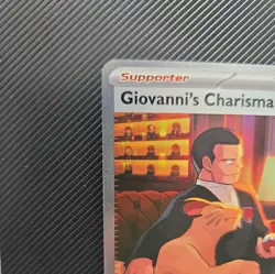 Giovanni's Charisma 204/165 Special Illustration Rare 151 Pokemon MINT - Image 2