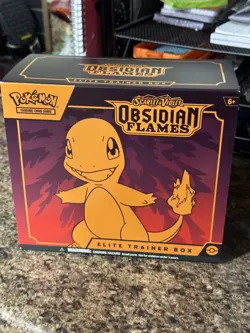 Pokemon Obsidian Flames ETB Charmander Promo 9 Booster Packs All Contents - Image 4