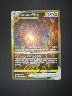 Giratina VSTAR (Secret) GG69/GG70 Crown Zenith Galarian Gallery Holo Pokemon - Image 1