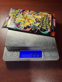 EXTREMELY HEAVY! 22.6g GOD PACKUUU Ascended Heroes Pokemon TCG Booster (SEALED) - Image 1