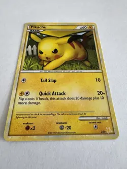 Pokemon - Pikachu 2/30 - HGSS Trainer Kit: Gyarados & Raichu - 2010 LP - Image 2