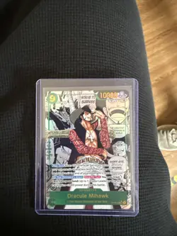 Dracule Mihawk OP14 119 SEC Manga (English) Pack Fresh One Piece TCG - Image 1